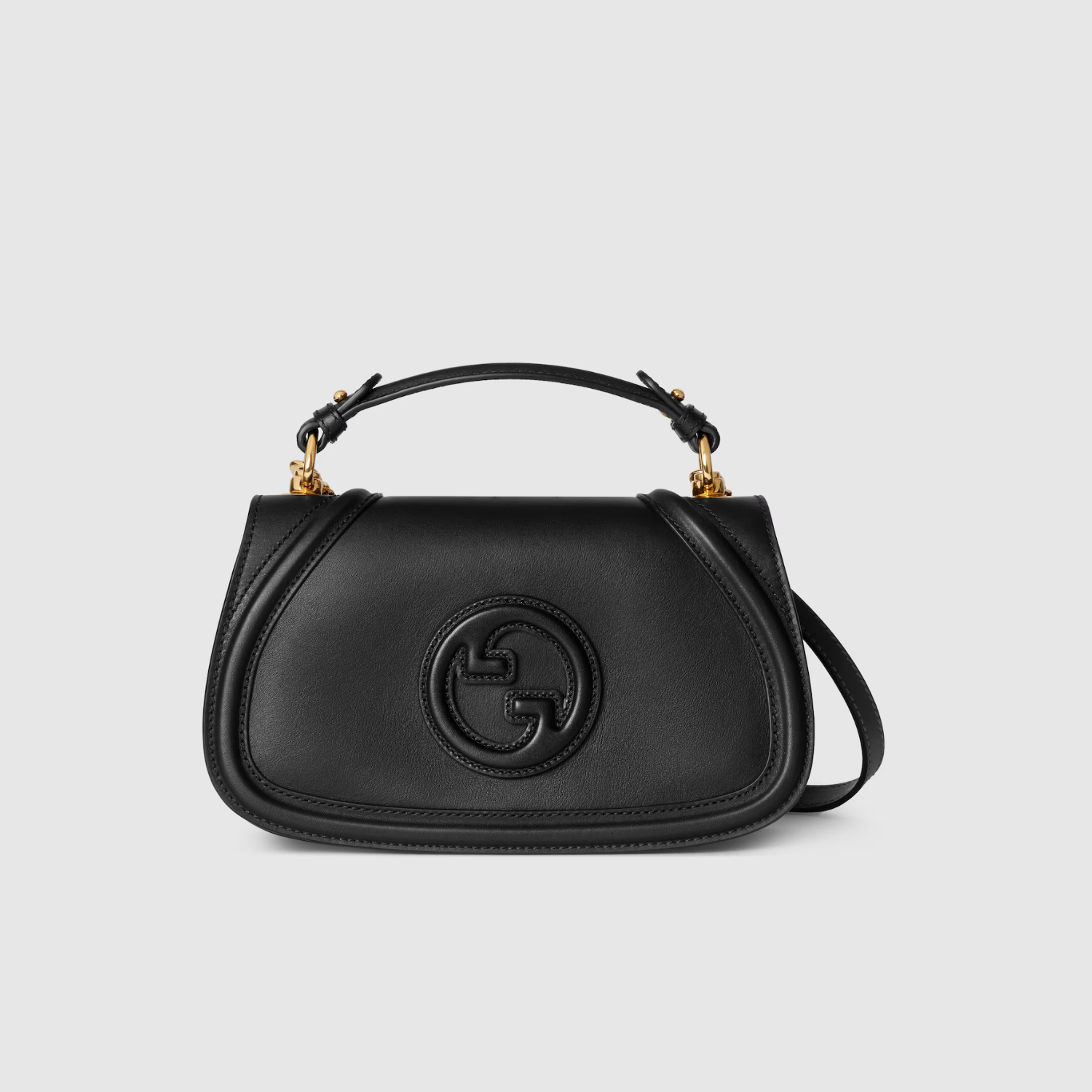 BLONDIE SMALL TOP HANDLE BAG, BLACK