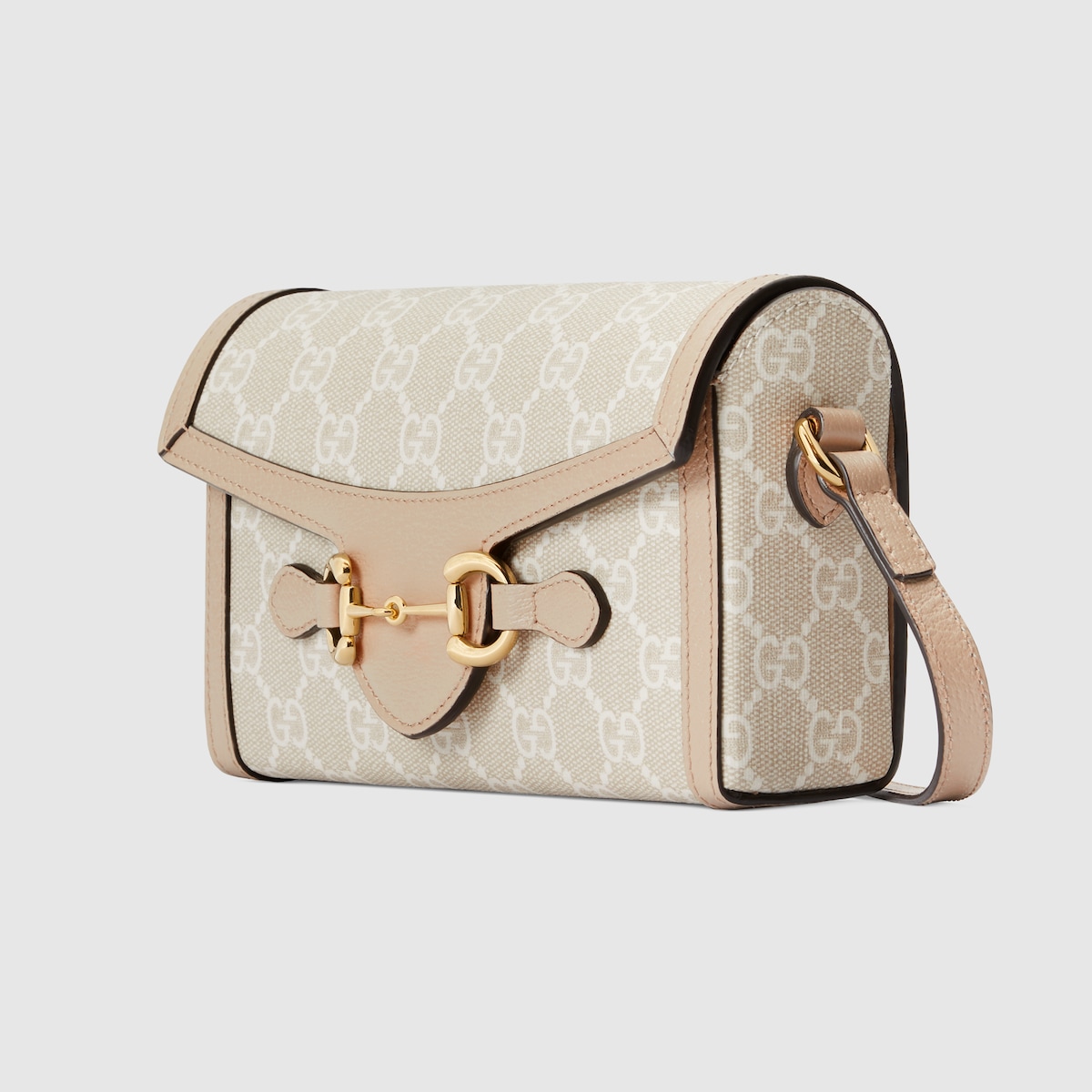 HORSEBIT 1955 MINI BAG, BEIGE AND WHITE