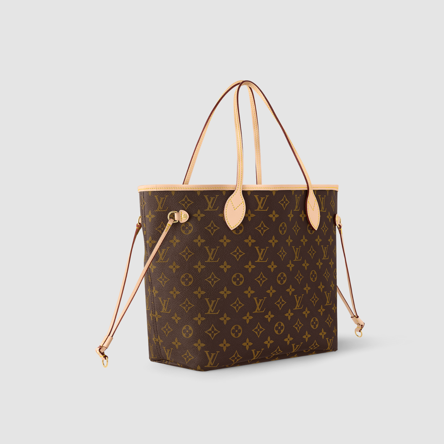 NEVERFULL MM, MONOGRAM/ CHERRY