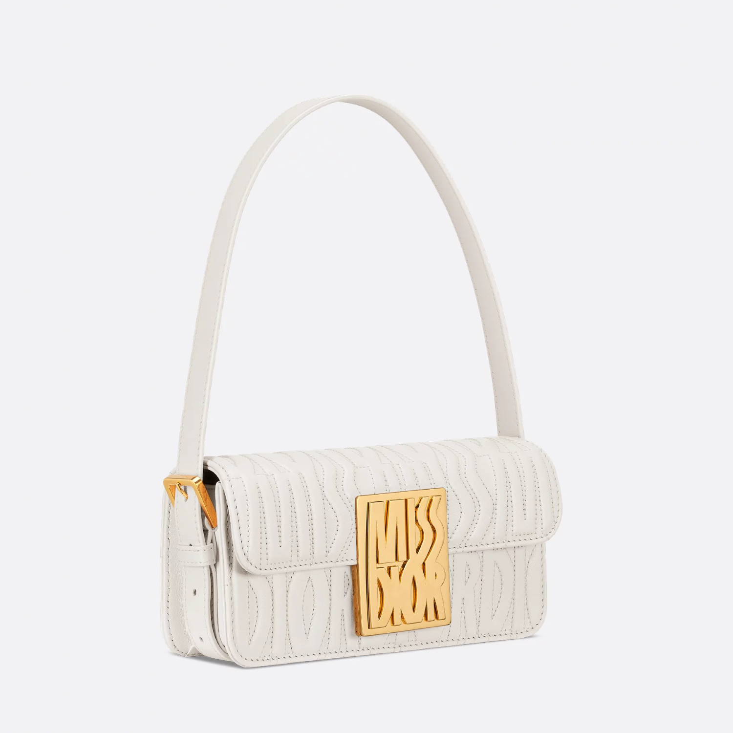 MISS D FLAP BAG, LATTE