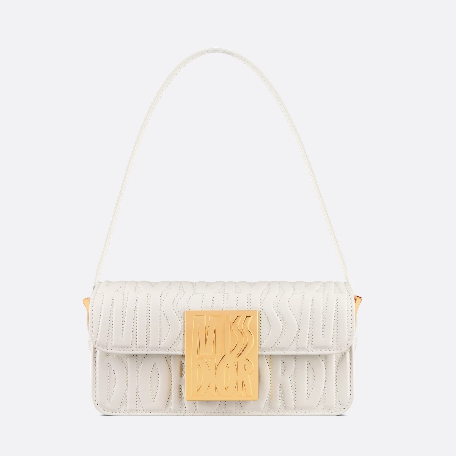 MISS D FLAP BAG, LATTE