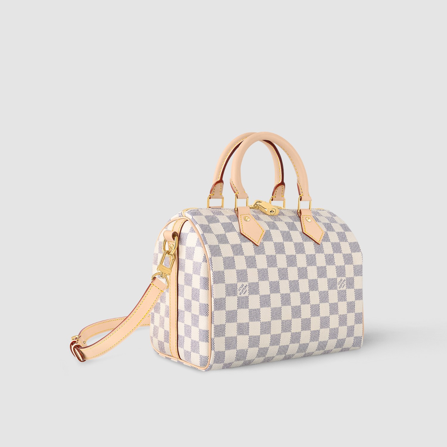 SPEEDY BANDOULIÈRE 25, DAMIER AZUR