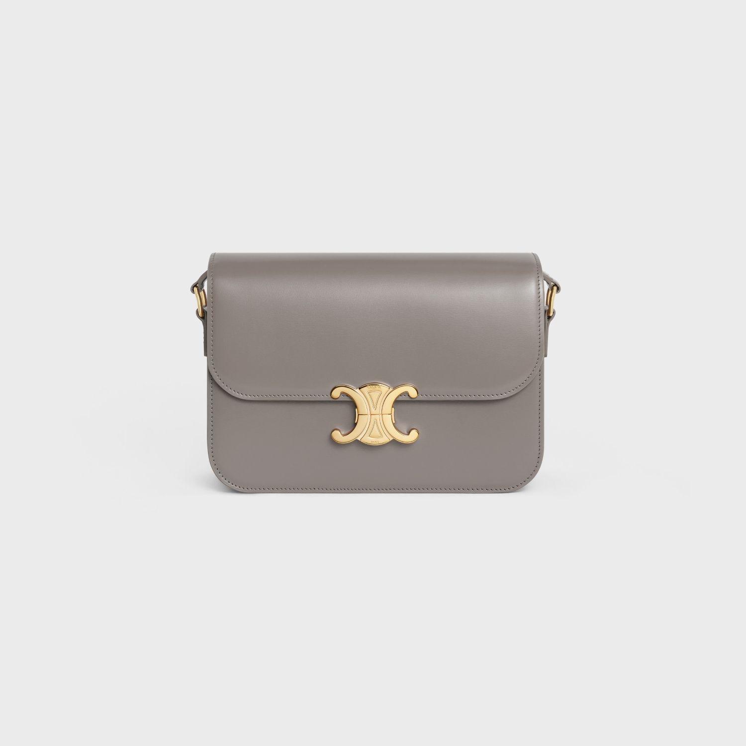 CLASSIQUE TRIOMPHE BAG, PEBBLE