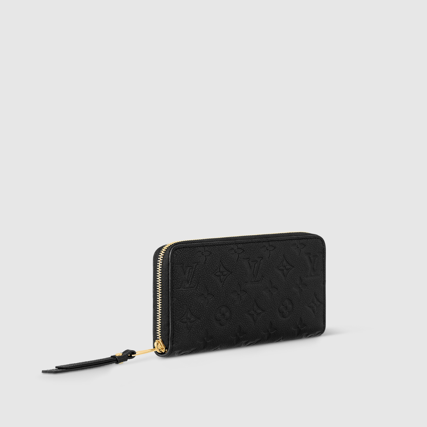 ZIPPY WALLET, MONOGRAM EMPREINTE LEATHER/ BLACK