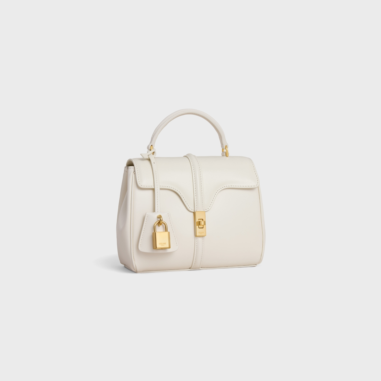 MINI 16 BAG, WHITE COTTON