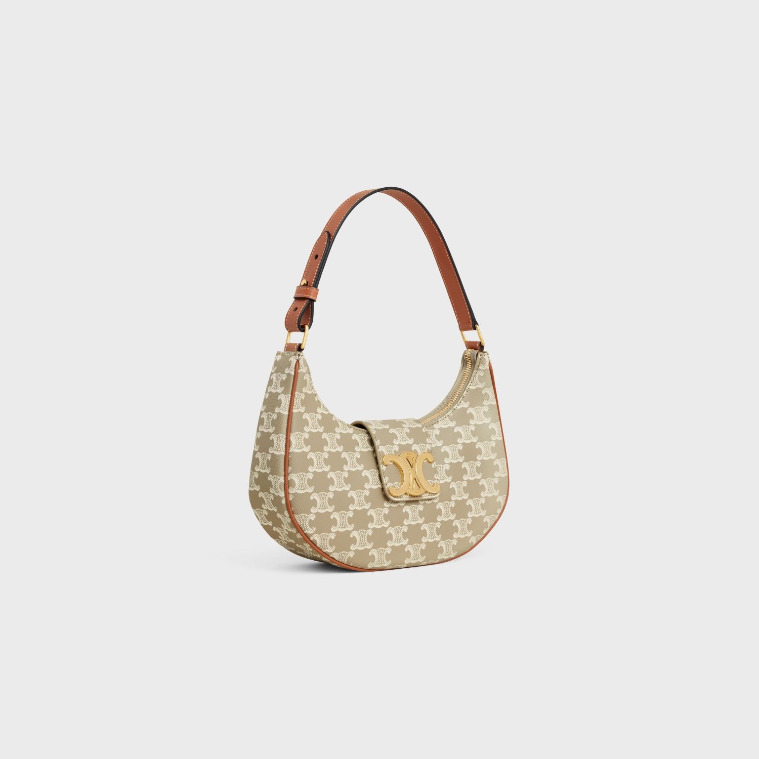 MEDIUM AVA TRIOMPHE BAG, GREGE