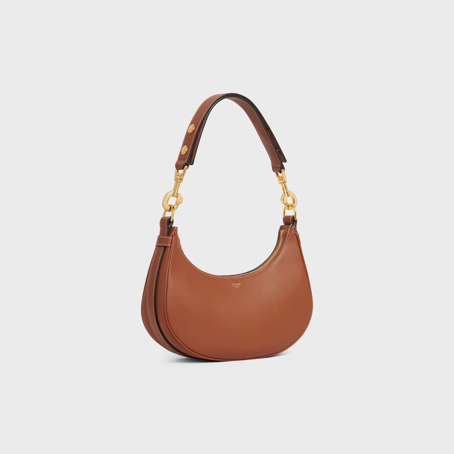 MEDIUM AVA STRAP BAG, TAN