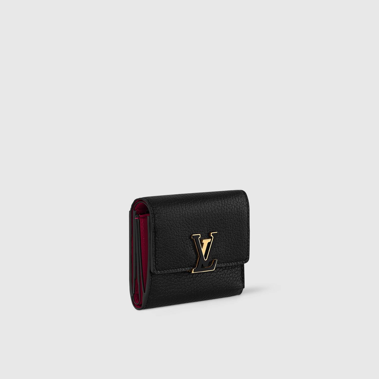 CAPUCINES XS WALLET, BLACK