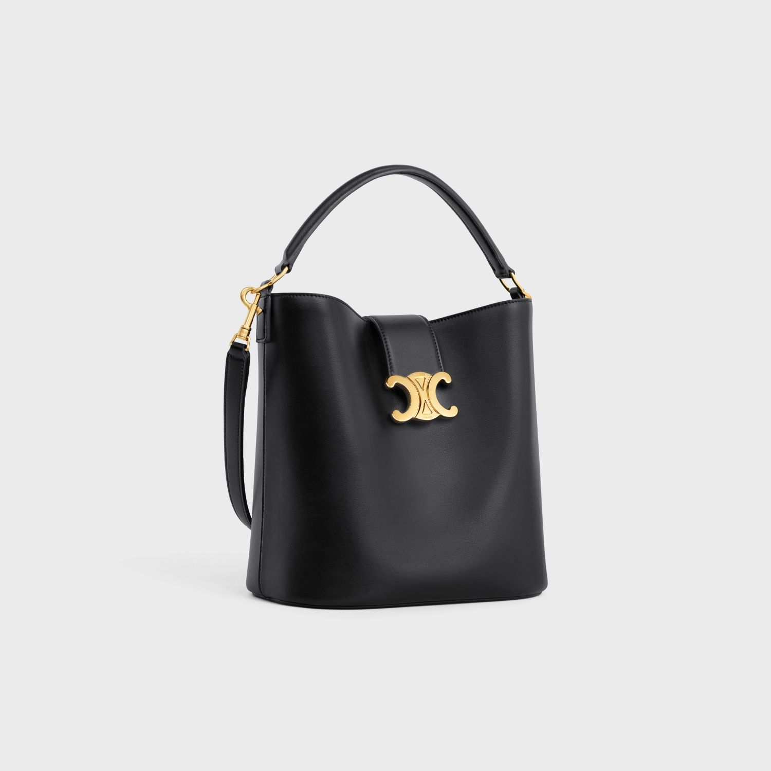 MEDIUM LOUISE BAG, BLACK