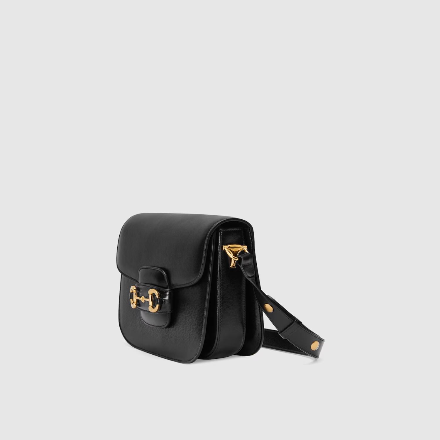 HORSEBIT 1955 SMALL SHOULDER BAG, BLACK